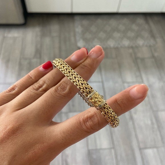 John Hardy Jewelry - John Hardy reversible gold & silver bracelet